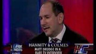 Rare Matt Drudge interview [upl. by Ardie]