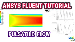 ANSYS Fluent Tutorial  Pulsatile Flow  Flow Pulsation in ANSYS Fluent  Pulsating Flow CFD ANSYS [upl. by Samoht]