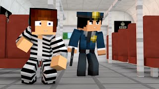 Minecraft  A NOVA PRISÃO    Polícia e Ladrão [upl. by Hercules]