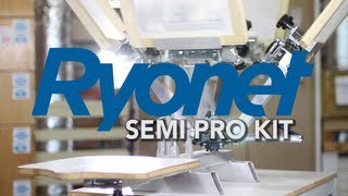 SemiPro Complete Multi Color Screen Printing Shop Kit [upl. by Akamaozu]