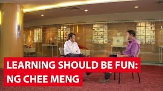 Learning Should Be Fun Ng Chee Meng  Talking Point  CNA Insider [upl. by Ardnasil]