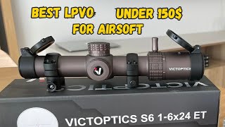 VICTOPTICS S6 Review Best LPVO under 150 VictOptics VectorOptics VisionKing [upl. by Ainoda]