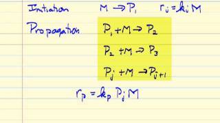 Polymerization in a CSTR Part 1 [upl. by Nairb]