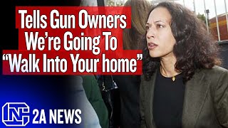 Resurfaced Video Of Kamala Harris Saying Were Going To Walk Into Your Home amp Check Your Guns [upl. by Uzial]