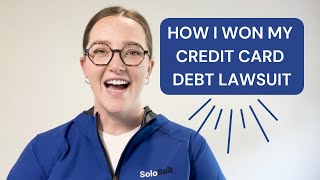 How I won my credit card debt lawsuit Interview [upl. by Jo-Anne]