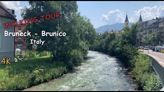 Brunico Italy  Walking Tour 4K [upl. by Eitsim464]