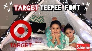 TARGET 🎯PILLOWFORT TEEPEE ⛺️REVIEW [upl. by Niles868]