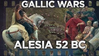 Alesia 52 BC  Caesars Gallic Wars DOCUMENTARY [upl. by Aiseneg]