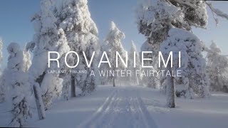 Winter amp Christmas Santa Claus hometown Rovaniemi Lapland Finland video for families Arctic Circle [upl. by Anielram]