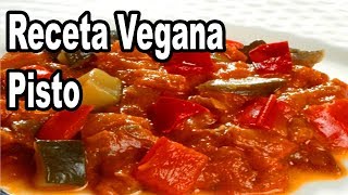 Receta Pisto Receta Vegana [upl. by Haikezeh]