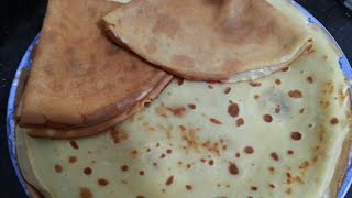 Les crêpes الكريب بمقادير مضبوطة ومتوفرة في كل بيت خطوة بخطوة وصفة ناجحة 100✔ [upl. by Nomzed277]