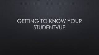 How do I use my StudentVUE [upl. by Iramo]