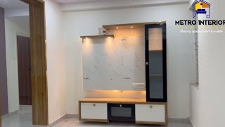 MVV amp MK park duvvada Vizag project no60 Basic interiors Interiorsbudgetunder35L [upl. by Jone966]