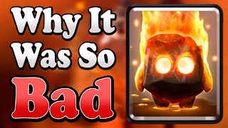 Why Fire Spirits Had to Be REMOVED From Clash Royale [upl. by Eenahs]