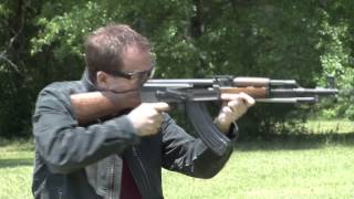 Shooting a Chinese Type 56 Assault Rifle [upl. by Berardo243]