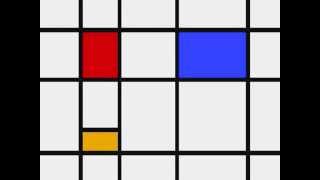 Piet Mondrian  Grande composizione A spiegato ai truzzi [upl. by Nwahsan]