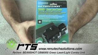 Viridian LaserMax amp Beamshot Green Laser  Light Combo Range Test Review Pt 2 of 4 [upl. by Ttenaej]