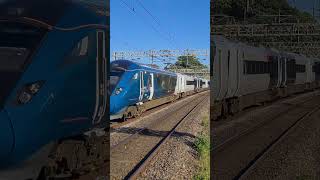 class 805004 amp 805008 at Rugeley Trent Valley [upl. by Ineslta]