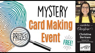 Mystery Card Night with Cards by Christine  September 2024 [upl. by How]