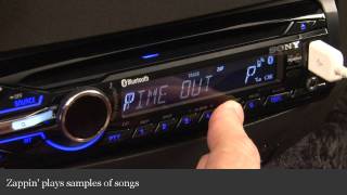 Sony Xplod MEXBT3900U Car Receiver Display And Controls Demo  Crutchfield Video [upl. by Ahselak]