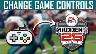 How To Change Game Controls in Madden NFL 25 Mobile Football [upl. by Nsaj]