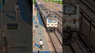 Wap 7 anand birhar terminal supar fast express Indian Railways train🚂🚋🚃🚋🚃🚋🚃 [upl. by Airekat]