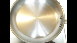 How To Season A Stainless Steel Pan For Beginners [upl. by Fried]