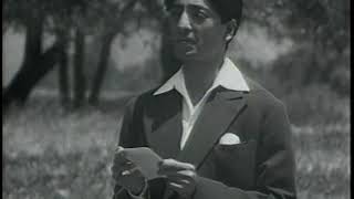 Krishnamurti reading ‘Truth is a Pathless Land’ – Ojai 1930 [upl. by Llertnod]