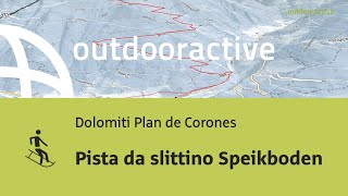 Slittino in Dolomiti Plan de Corones Pista da slittino Speikboden [upl. by Salis]