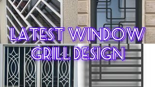 Latest Window Grill Design  Latest Design For Window  Latest Iron Grill Design [upl. by Akselav338]