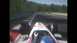 Assetto Corsa  Jacques Villeneuve Bar 005 Onboard Spa 2003 [upl. by Keslie]