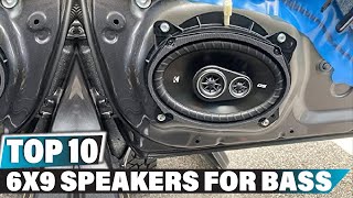 Best 6x9 Bass Speaker In 2024  Top 10 6x9 Bass Speakers Review [upl. by Annawaj20]