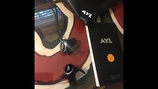 AYL AX8 Lightweight Bluetooth Headphones [upl. by Aitercal]