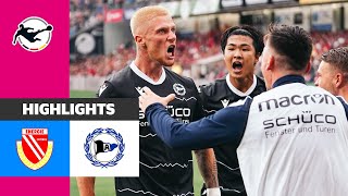 Energie Cottbus gegen Arminia Bielefeld 12 Höhepunkte Tor  3 Liga 202425 [upl. by Canter]