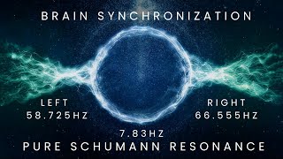 Schumann Resonance Pure Frequency 783hz for BRAIN SYNCHRONIZATION Meditation binauralbeats [upl. by Repip]