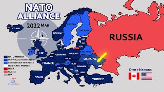 The Expansion of NATO Since 1949 [upl. by Akehsar]