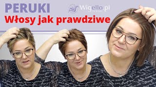 Czy peruki mogą wyglądać jak prawdziwe włosy  Wigello [upl. by Sitelc]