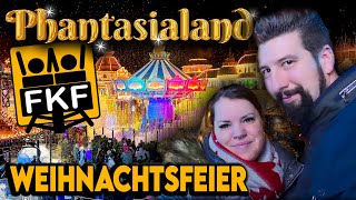 PHANTASIALAND WINTERTRAUM  FKF Weihnachtsfeier 2023  Achterbahnfans feiern Weihnachten [upl. by Maria]