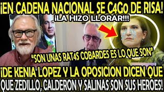 EN CADENA NACIONAL SE C4G0 DE RISA RUIZ HEALY DE KENIA LOPEZ ZEDILLO TENIA UN BURDEL JUDICIAL A MODO [upl. by Lethia]