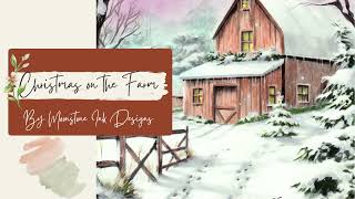 Flipthrough of Christmas on the Farm by Moonstone Ink Designs [upl. by Aleakim295]