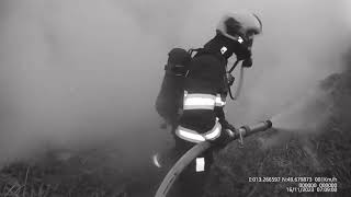 Požár štěpky Letiště Líně HASIČI DOBŘANY czech firerescue [upl. by Teferi]