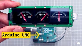 Ford RS gauges with Arduino UNO [upl. by Naellij]