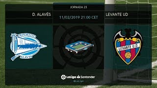 Calentamiento D Alavés vs Levante UD [upl. by Houghton]