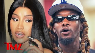 Cardi B Unloads on Offset in Emotional Rant After Split Doing Me Dirty  TMZ TV [upl. by Llewop]