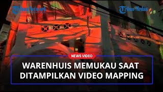 Gedung Warenhuis Terlihat Memukau Saat Ditampilkan Video Mapping di Pembukaan Pekan Kuliner Kondang [upl. by Heather]