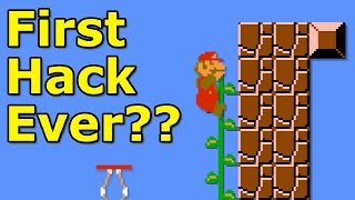 The First Ever Super Mario Bros Romhack [upl. by Leafar]