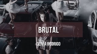 Olivia Rodrigo  brutal  Lyrics [upl. by Irelav]