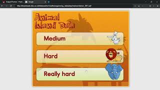 BBC Bitesize KS1 Games Maths Animal Island Data Walkthrough [upl. by Eneleahs]