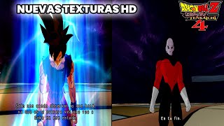 GOKU ULTRA INSTINTO VS JIREN II NUEVAS TEXTURAS HD EN DBZ BUDOKAI TENKAICHI 4 II DIFICULTAD MÁXIMA [upl. by Kirven]