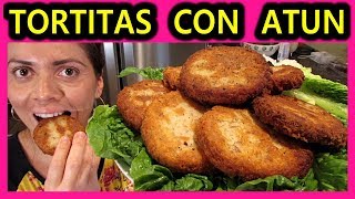 TORTITAS de ATUN 🥔 como hacer TORTITAS de PAPA 🏆 PERFECTAS [upl. by Sedgewick]